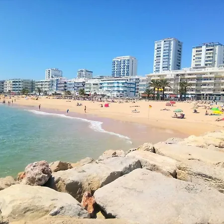 Apartment Atlantico 8- Vista Mar, Ar-condicionado, 80mt Praia, Wifi Quarteira