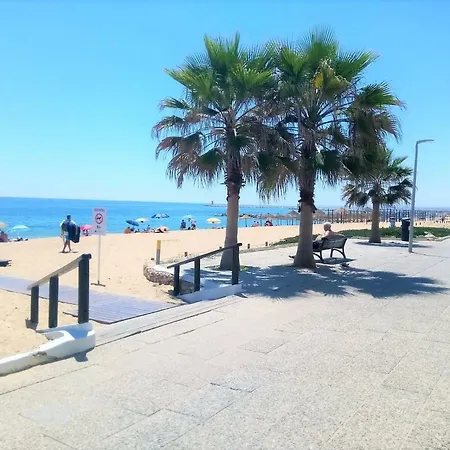 Atlantico 8- Vista Mar, Ar-condicionado, 80mt Praia, Wifi Apartamento *